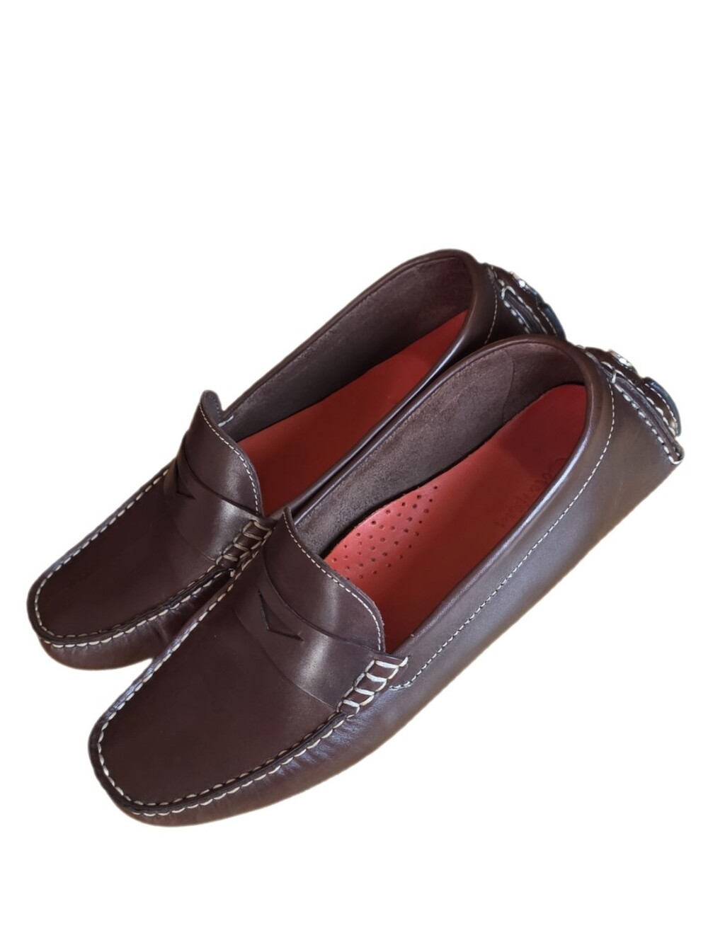 Cole Haan Brown Leather Driving Loafers Women’s Size 9.5 B